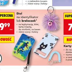 Etui na identyfikator lub breloczek
