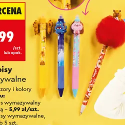 Długopisy wymazywalne