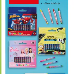 Kredki Bambino lub pastele olejne, 12 szt.