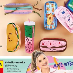 Piórnik pluszowy lub silikonowy