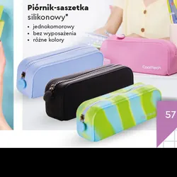 Piórnik-saszetka silikonowy