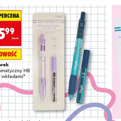 Ołówek automatyczny HB z 20 wkładami