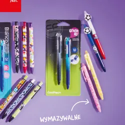 Długopisy wymazywalne, 2 szt.