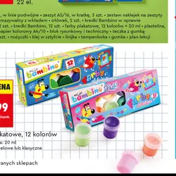 Farby plakatowe, 12 kolorów