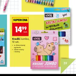 Kredki Jumbo, 12 szt.