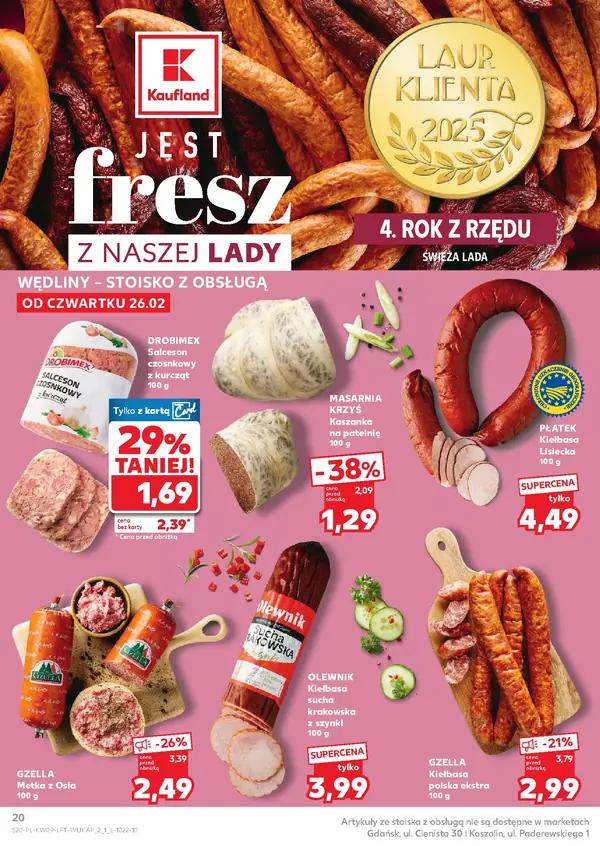 Strona 20 gazetki Kaufland