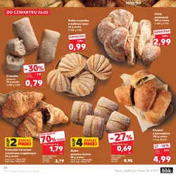 Croissant z kremem orzechowo-nugatowym