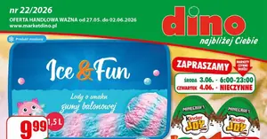 Nowa gazetka Dino (27.05–02.06): 10 promocji, które musisz zobaczyć zanim wyprzedadzą się półki!