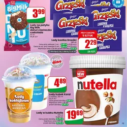 Lody na patyku Big Milk donut ciasteczko czekolada