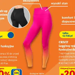 Legginsy funkcyjne damskie