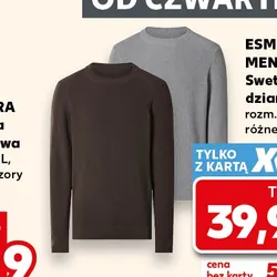 Esmara Men Sweter dzianinowy