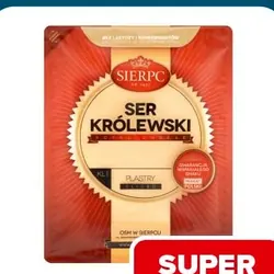 Ser żółty GOUDA, MARKIZ, KRÓLEWSKI LIGHT