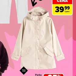 Parka przeciwdeszczowa damska