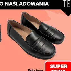 Buty typu czółenka, mokasyny damskie