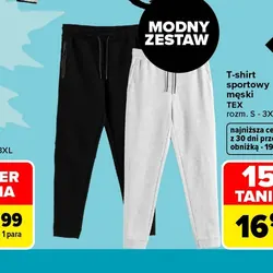 Spodnie dresowe męskie
