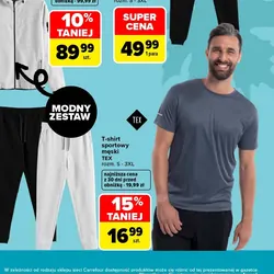 T-shirt sportowy męski