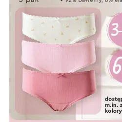Majtki damskie, 3-pak