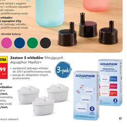 Zestaw 3 wkładów filtrujących Aquaphor Maxfor+