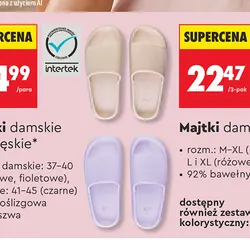 Klapki damskie lub męskie