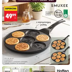 Patelnia do placuszków i jajek
