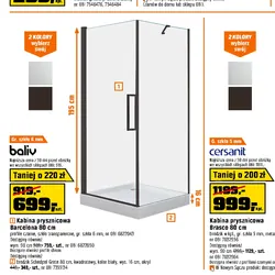 Kabina prysznicowa Barcelona 80 cm