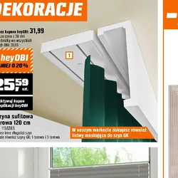 Szyna sufitowa 2-torowa 120 cm