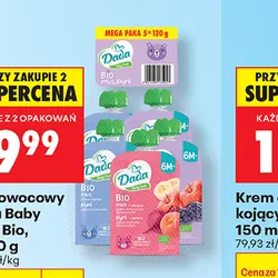 Mus owocowy Dada Baby Food Bio