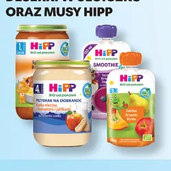 Dania, zupki, deserki w słoiczku oraz musy Hipp