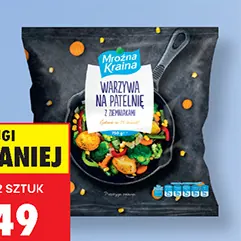 Warzywa na patelnię z ziemniakami Mroźna Kraina