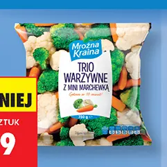 Trio warzywne z mini marchewką Mroźna Kraina