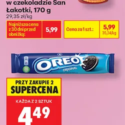 Ciastka Oreo Original, 154 g