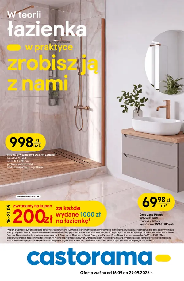 Strona 1 gazetki Castorama