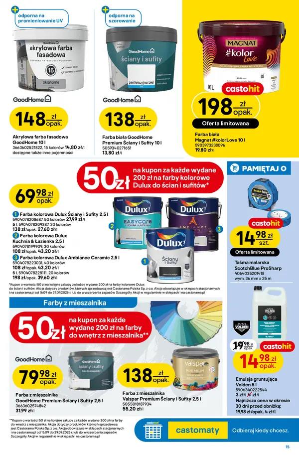 Strona 15 gazetki Castorama