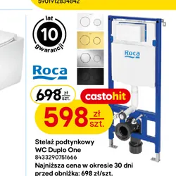 Stelaż podtynkowy WC Duplo One