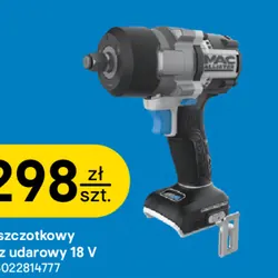 Bezczotkowy klucz udarowy 18 V