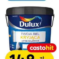 Farba biała Dulux Twoja Biel kryjąca 9l