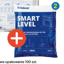 Klipsy Smart Level 100 szt.