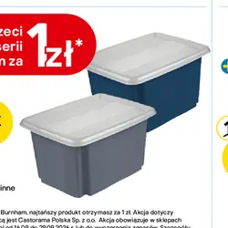 Pojemnik Burnham z pokrywą 45 l