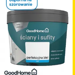 Farba biała GoodHome Premium Ściany i Sufity 10 l