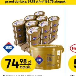 Gotowa gładź polimerowa Atlas GTA