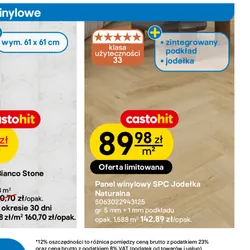 Panel winylowy SPC Jodełka Naturalna