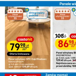 Panel winylowy SPC Dąb Miodowy