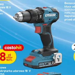 Bezszczotkowa wiertarkowkrętarka udarowa 18 V