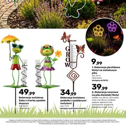 Dekoracja metalowa poidełko z ozdobnymi motylami