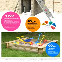 Domek Robert ze ścianką wspinaczkową