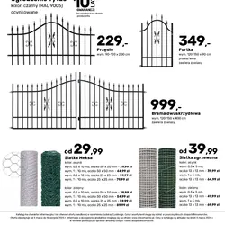 Ogrodzenie Tytus Brama dwuskrzydłowa