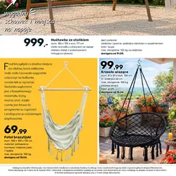 Huśtawka ze stolikiem