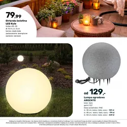 Girlanda świetlna LED Kule