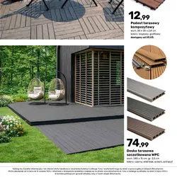 Podest tarasowy kompozytowy