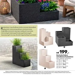 Doniczka Kubus schodkowa/kaskadowa